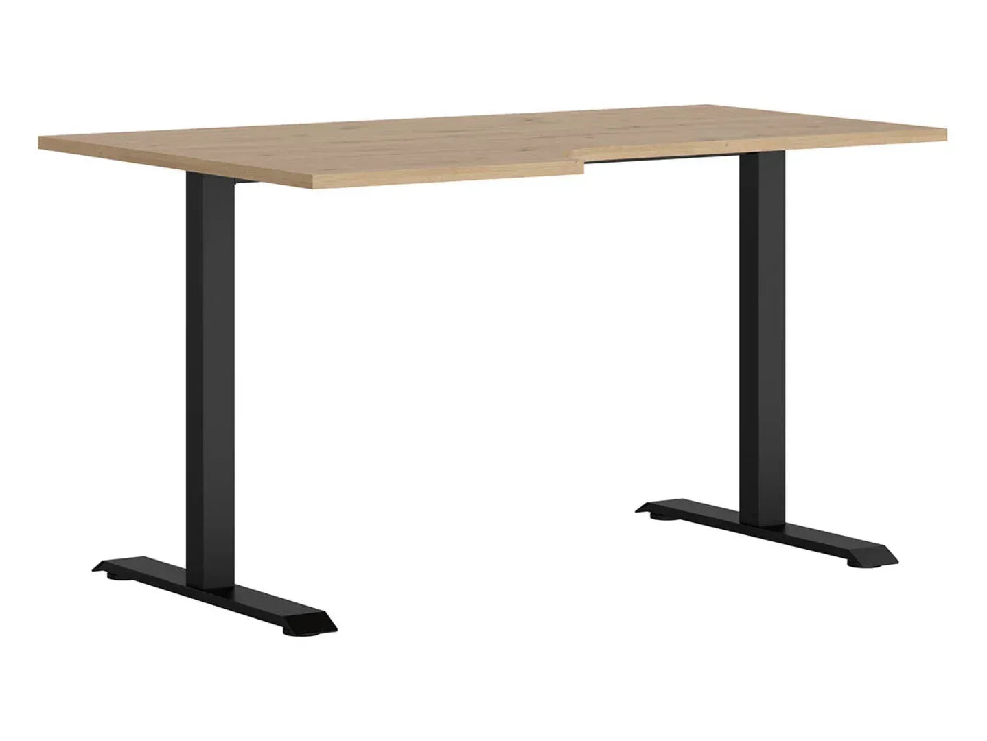 Masa birou BERGEN OCN-29107, stejar artisan/negru