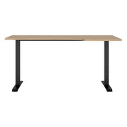 Masa birou BERGEN OCN-29110, stejar artisan/negru