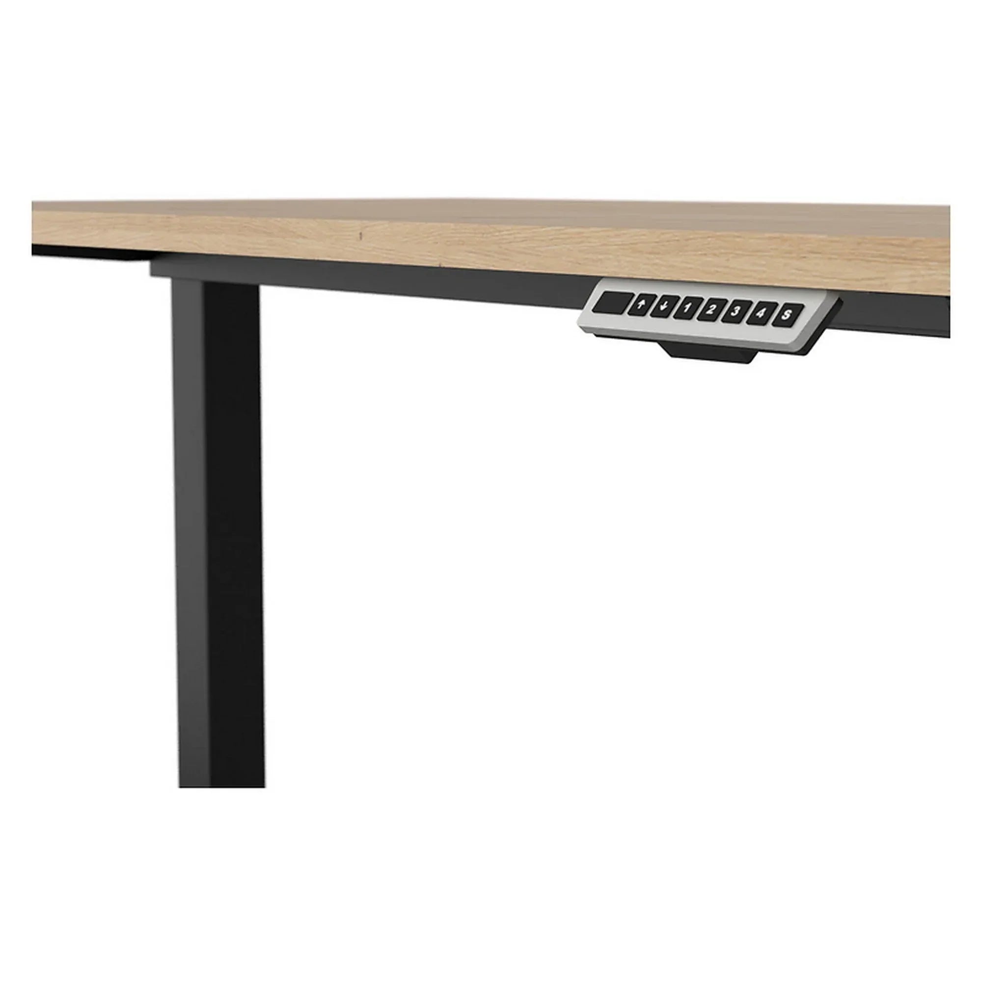 Masa birou BERGEN OCN-29112, stejar artisan/negru