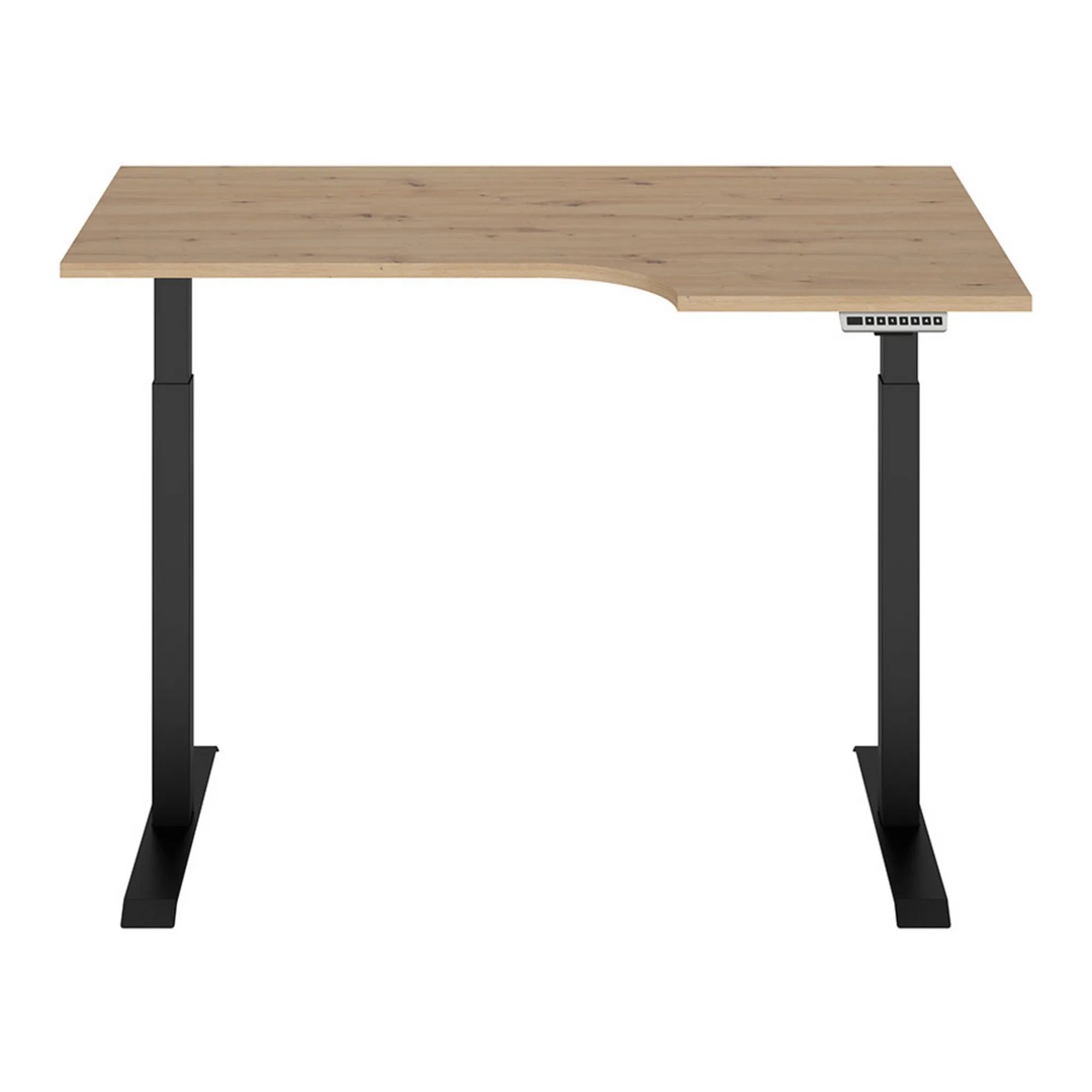 Masa birou BERGEN OCN-29113, stejar artisan/negru