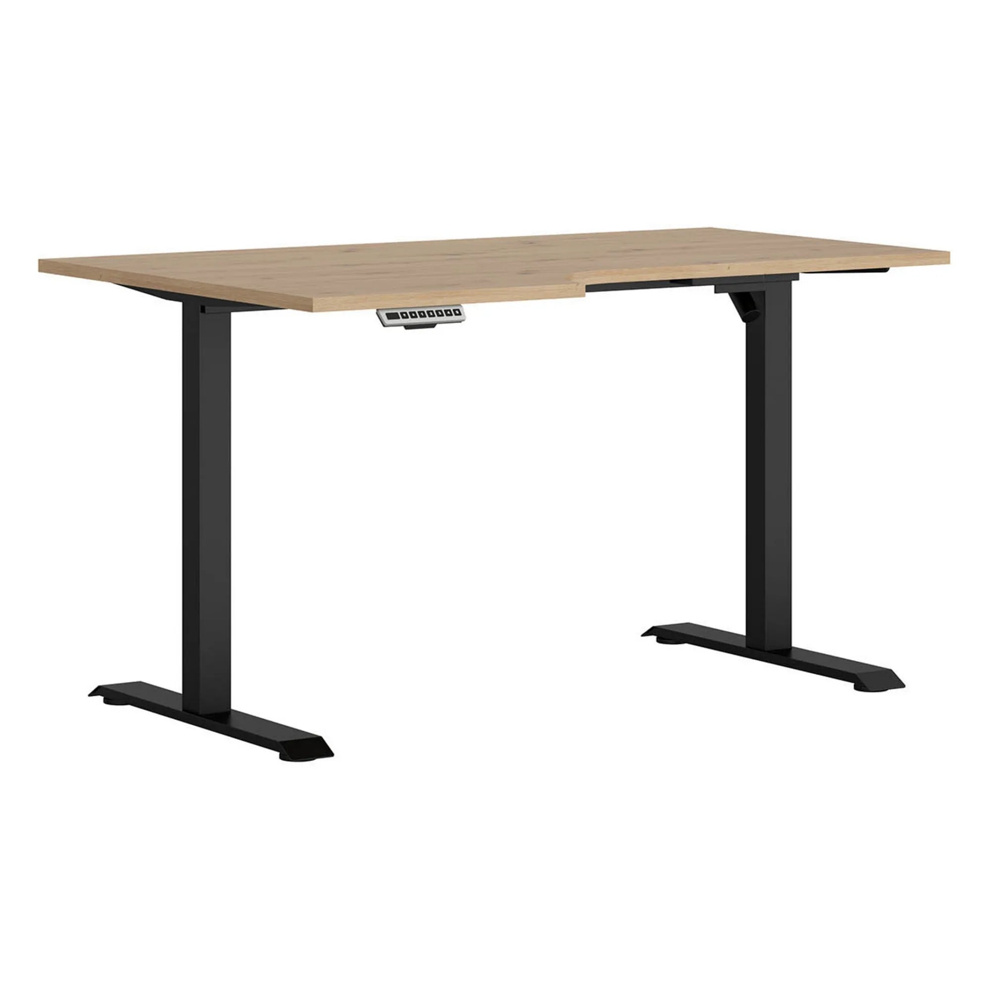 Masa birou BERGEN OCN-29114, stejar artisan/negru