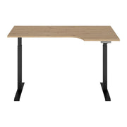 Masa birou BERGEN OCN-29115, stejar artisan/negru