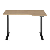 Masa birou BERGEN OCN-29115, stejar artisan/negru