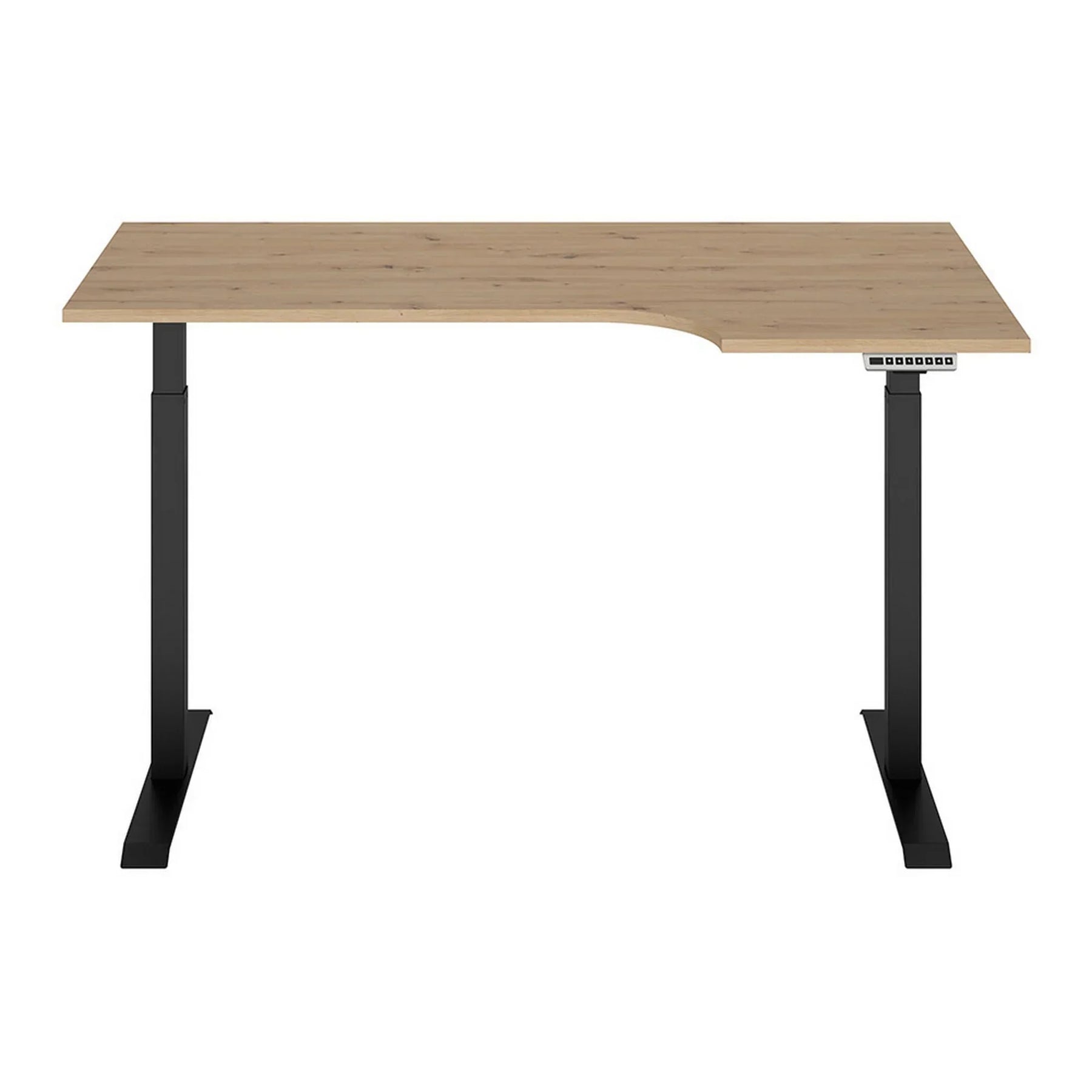 Masa birou BERGEN OCN-29115, stejar artisan/negru