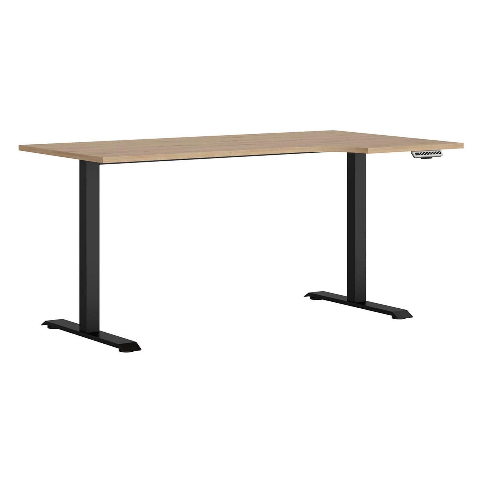 Masa birou BERGEN OCN-29115, stejar artisan/negru