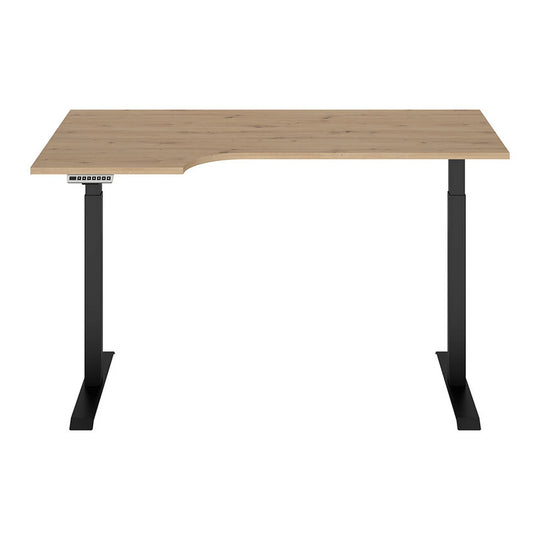 Masa birou BERGEN OCN-29116, stejar artisan/negru