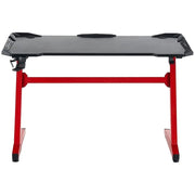 Masa birou HOUSTON OCN-37287, rosu/negru