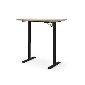 Masa birou HOUSTON OCN-37289, stejar artisan/negru