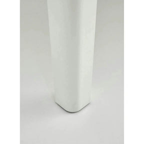 Masa bucatarie rotunda RINGO, PAL/MDF furniruit, stejar/alb, 102-142×102×76 cm