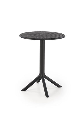 Masa CALVO, negru, polipropilena, 60x60x72 cm