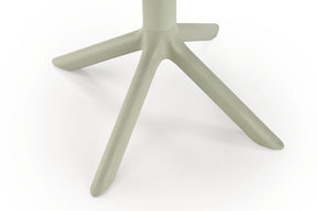 Masa CALVO, verde menta, polipropilena, 60x60x72 cm