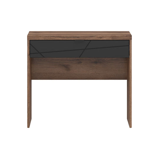 Masa de toaleta BERGEN OCN-29097, nuc/negru mat