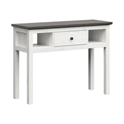 Masa de toaleta BERGEN OCN-29098, alb/gri inchis