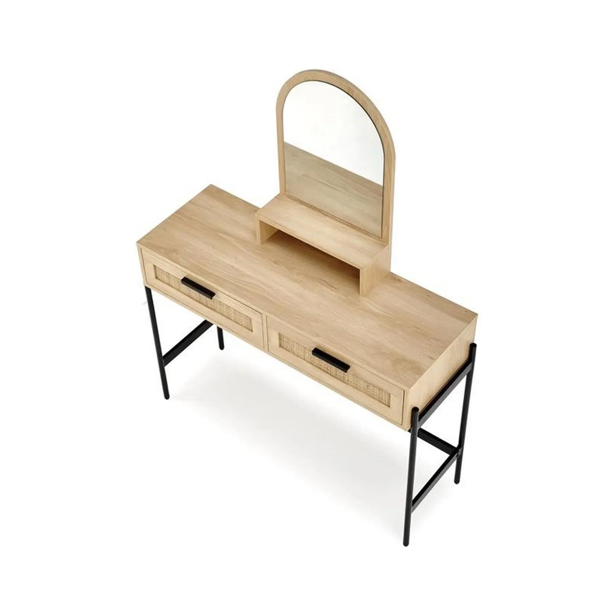 Masa de toaleta HOUSTON OCN-37267, stejar natural/negru