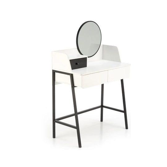 Masa de toaleta HOUSTON OCN-37270, alb/negru