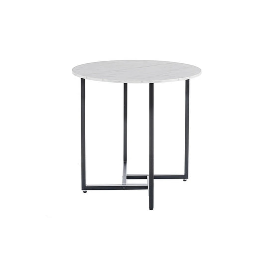 Masa DETROIT OCN-39375, alb/negru