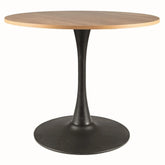 Masa DETROIT OCN-39381, stejar/negru mat