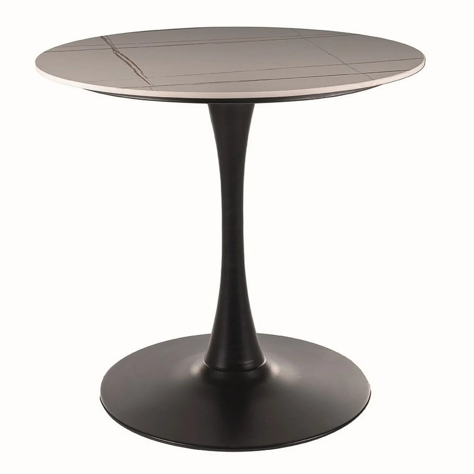 Masa DETROIT OCN-39383, alb/negru