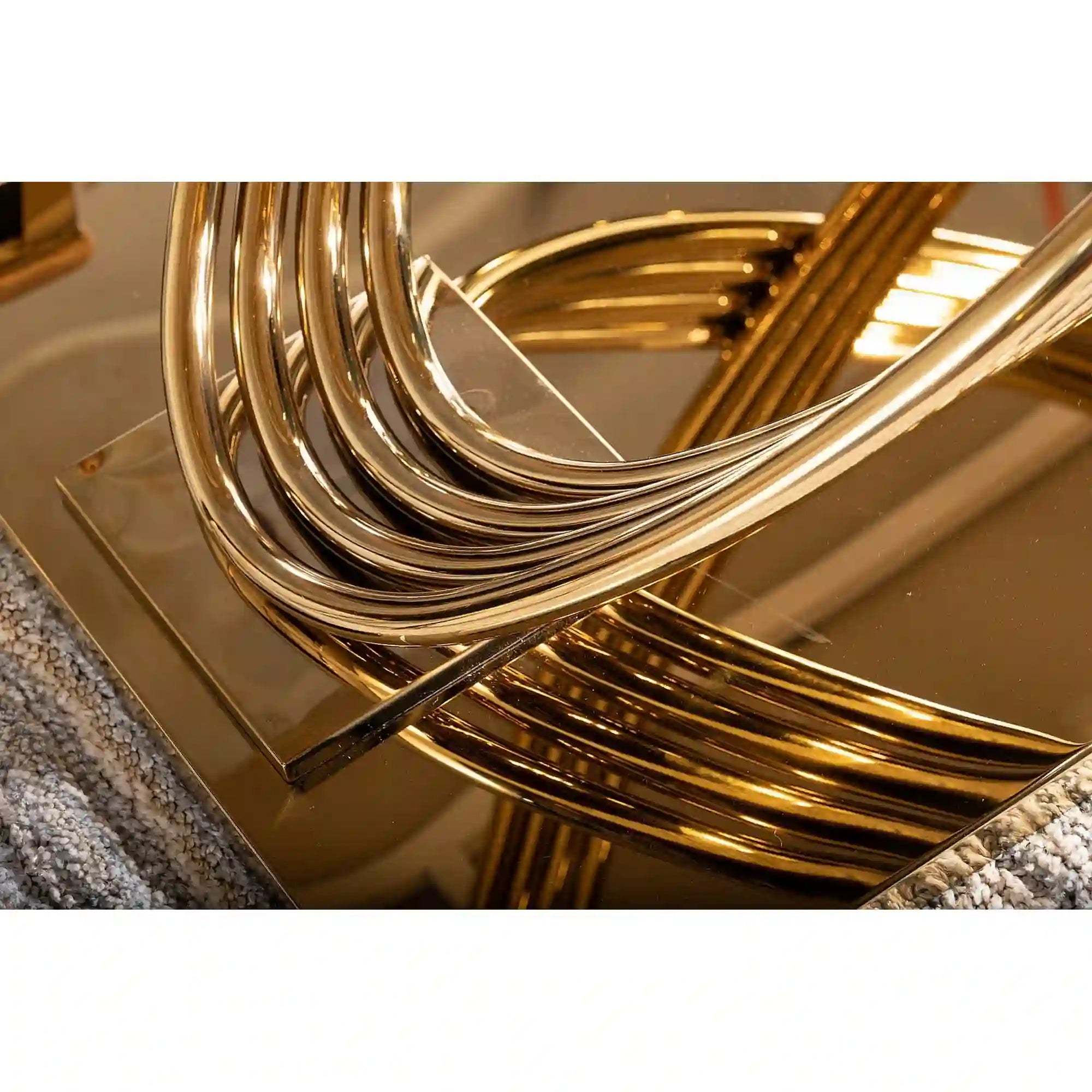 Masa DETROIT OCN-39389, alb/auriu