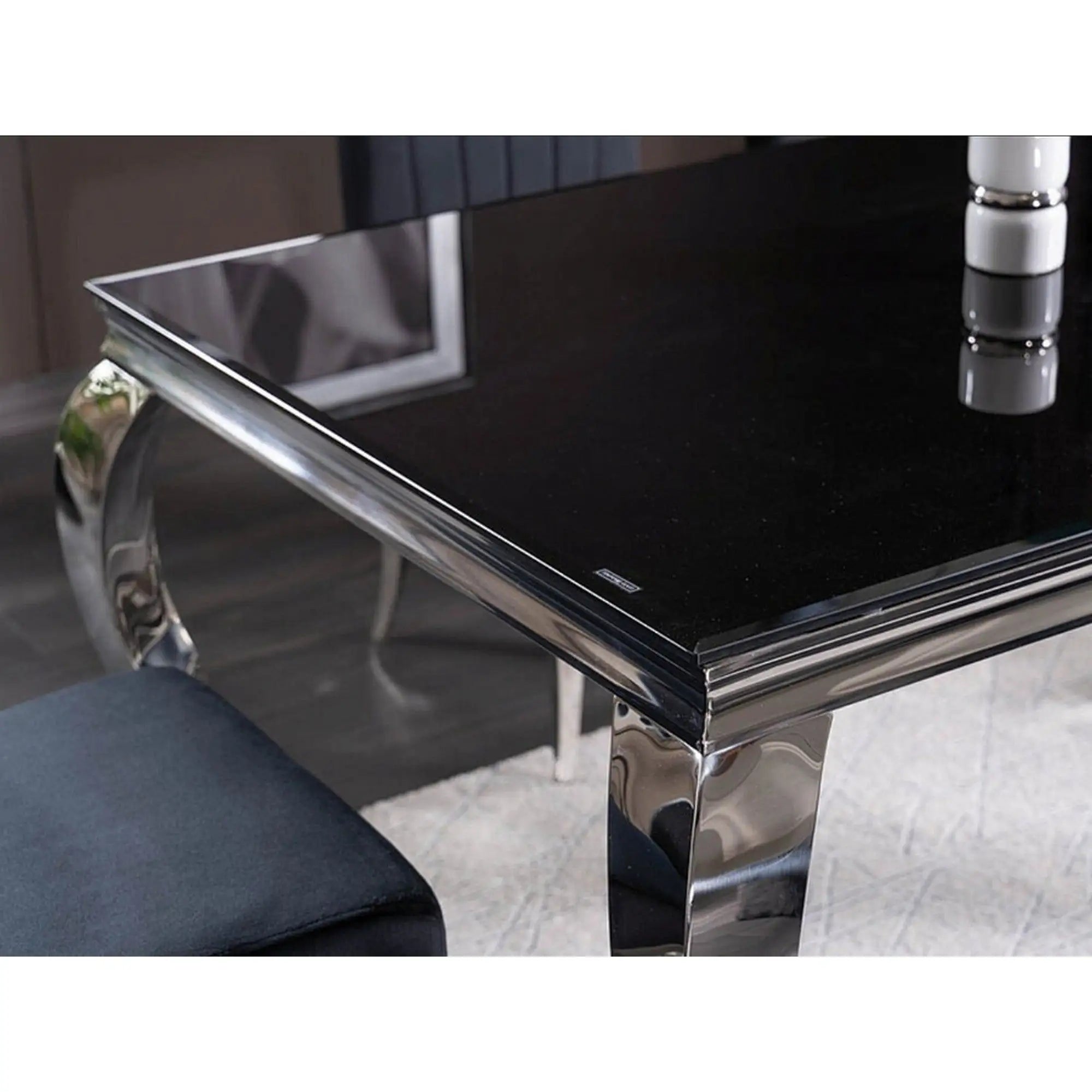 Masa DETROIT OCN-39407, negru/crom