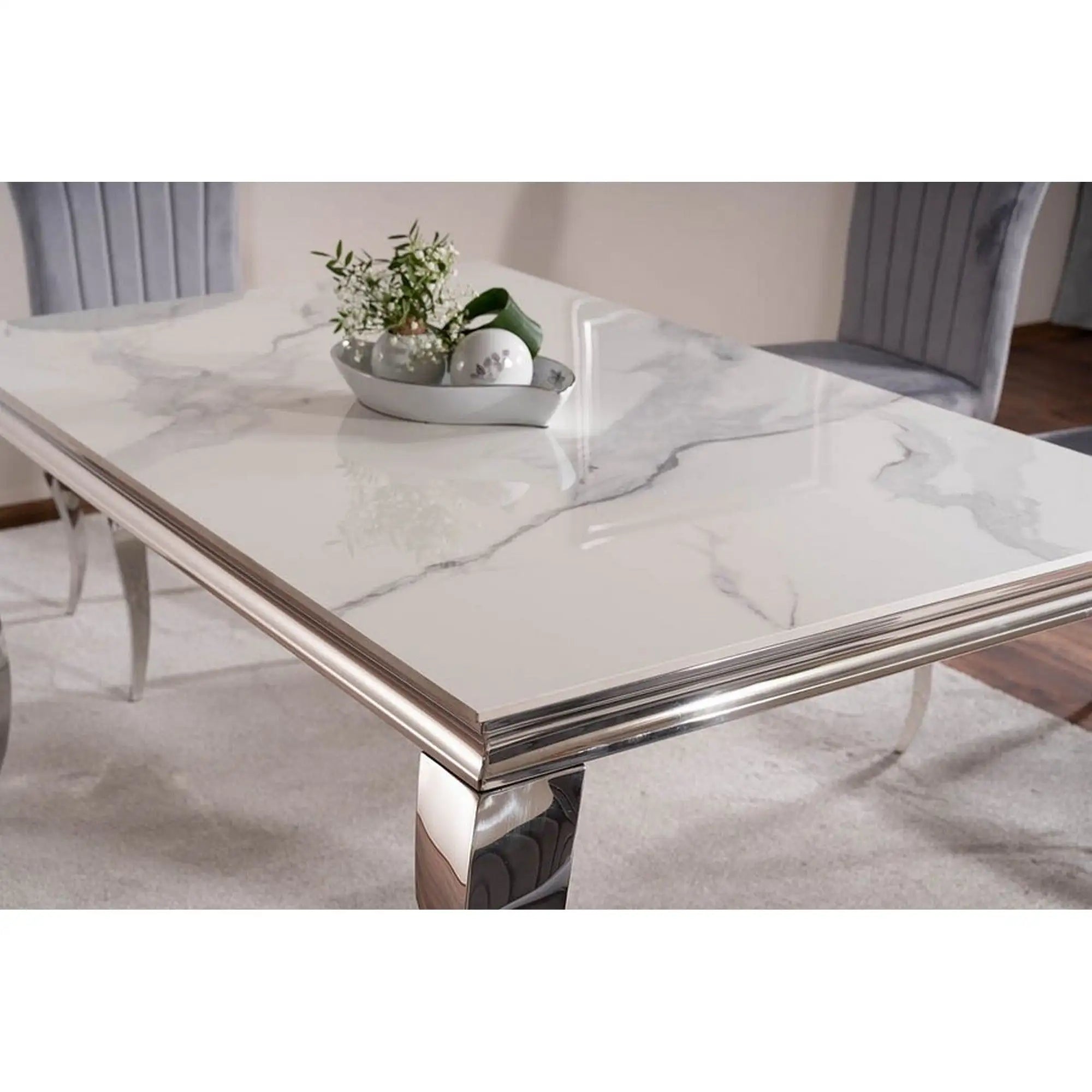 Masa DETROIT OCN-39410, alb/crom