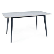 Masa DETROIT OCN-39417, alb/negru