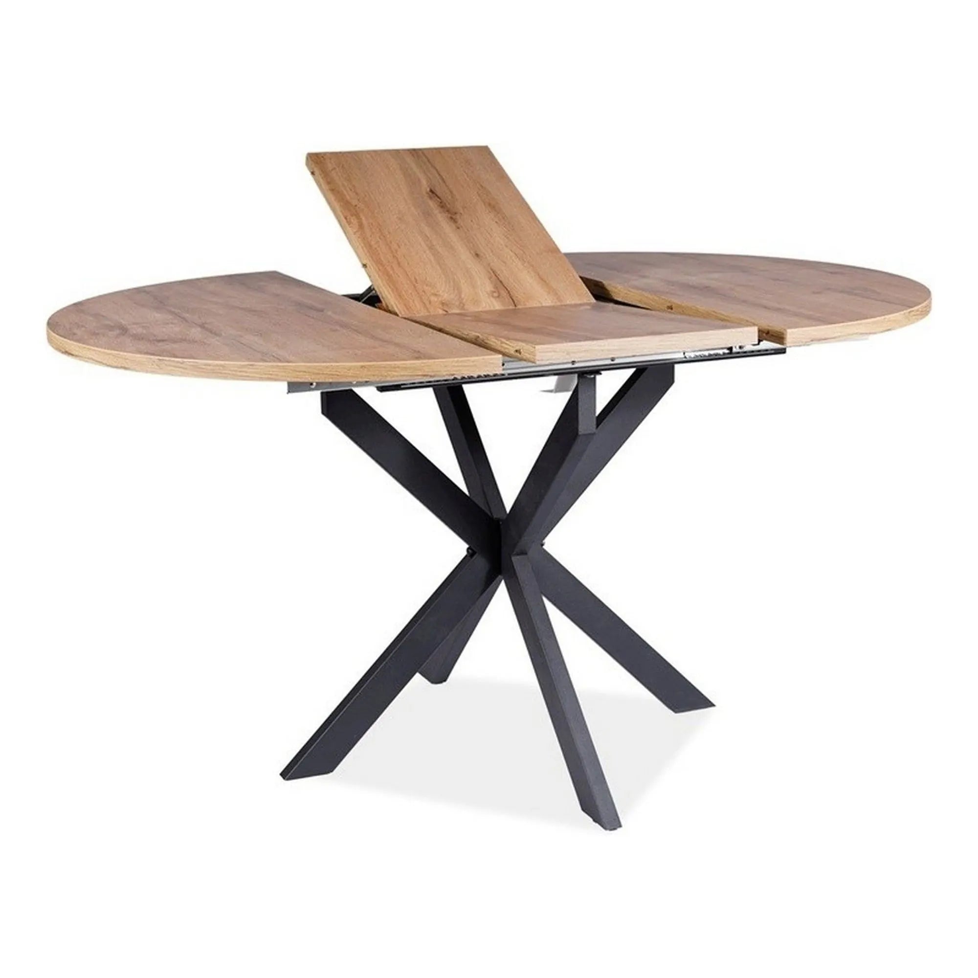 Masa DETROIT OCN-39429, stejar/negru