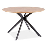 Masa DETROIT OCN-39448, stejar/negru