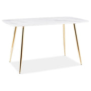 Masa DETROIT OCN-39452, alb/auriu
