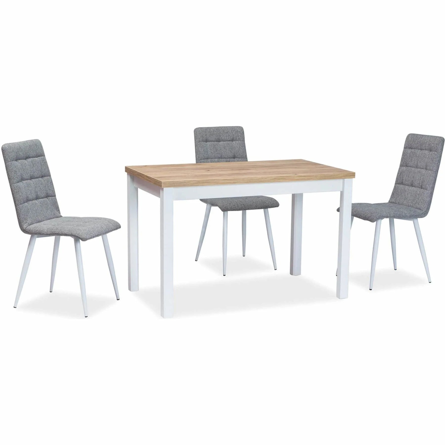 Masa DETROIT OCN-39463, stejar/alb