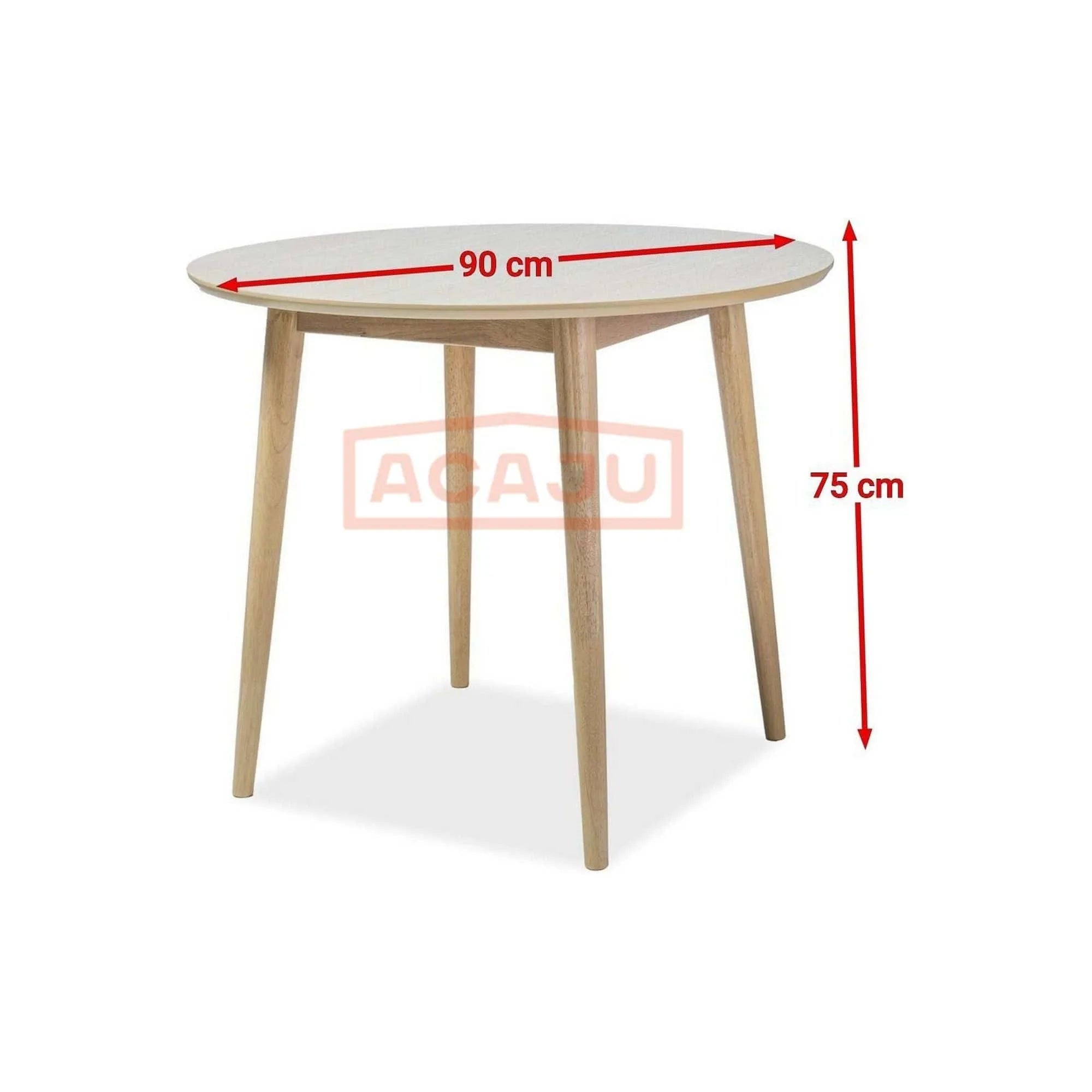 Masa DETROIT OCN-39487, stejar sonoma