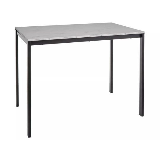 Masa DETROIT OCN-39517, alb/negru