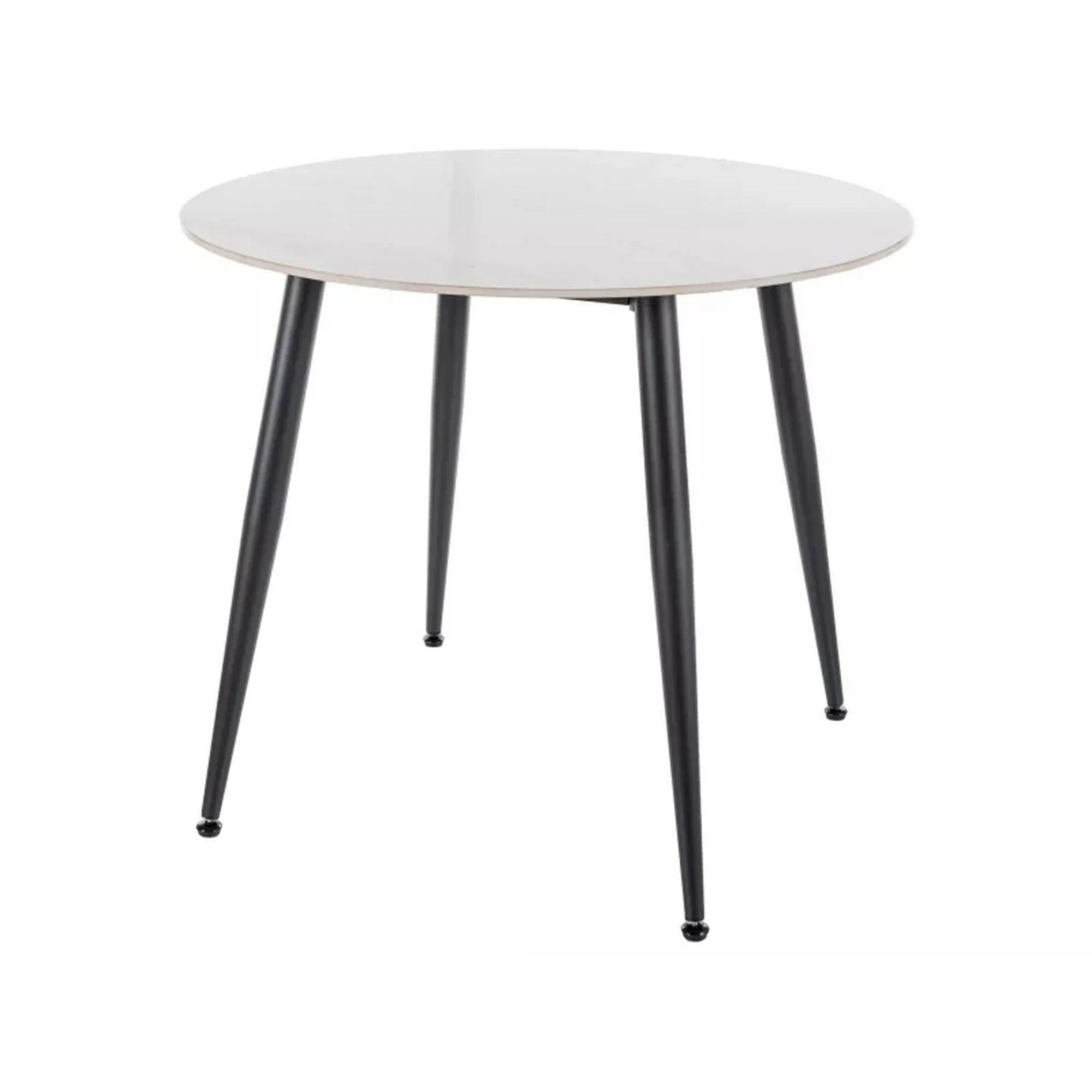 Masa DETROIT OCN-39525, alb/negru