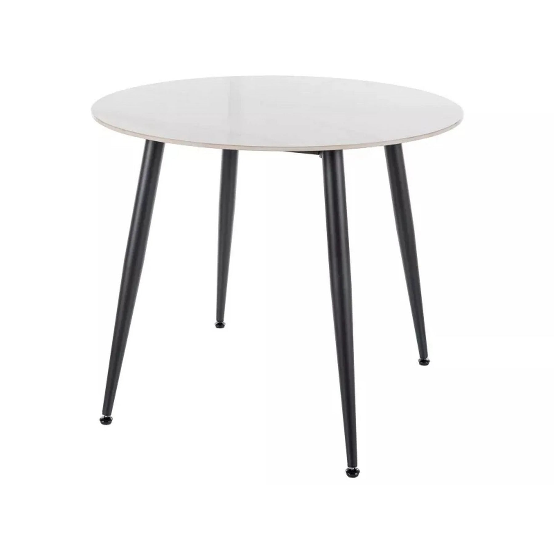 Masa DETROIT OCN-39525, alb/negru