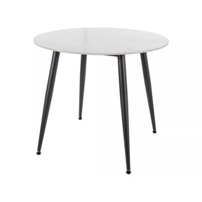 Masa DETROIT OCN-39525, alb/negru
