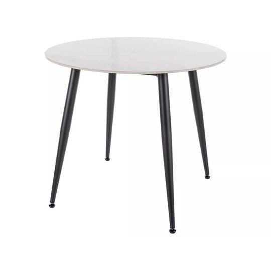 Masa DETROIT OCN-39525, alb/negru
