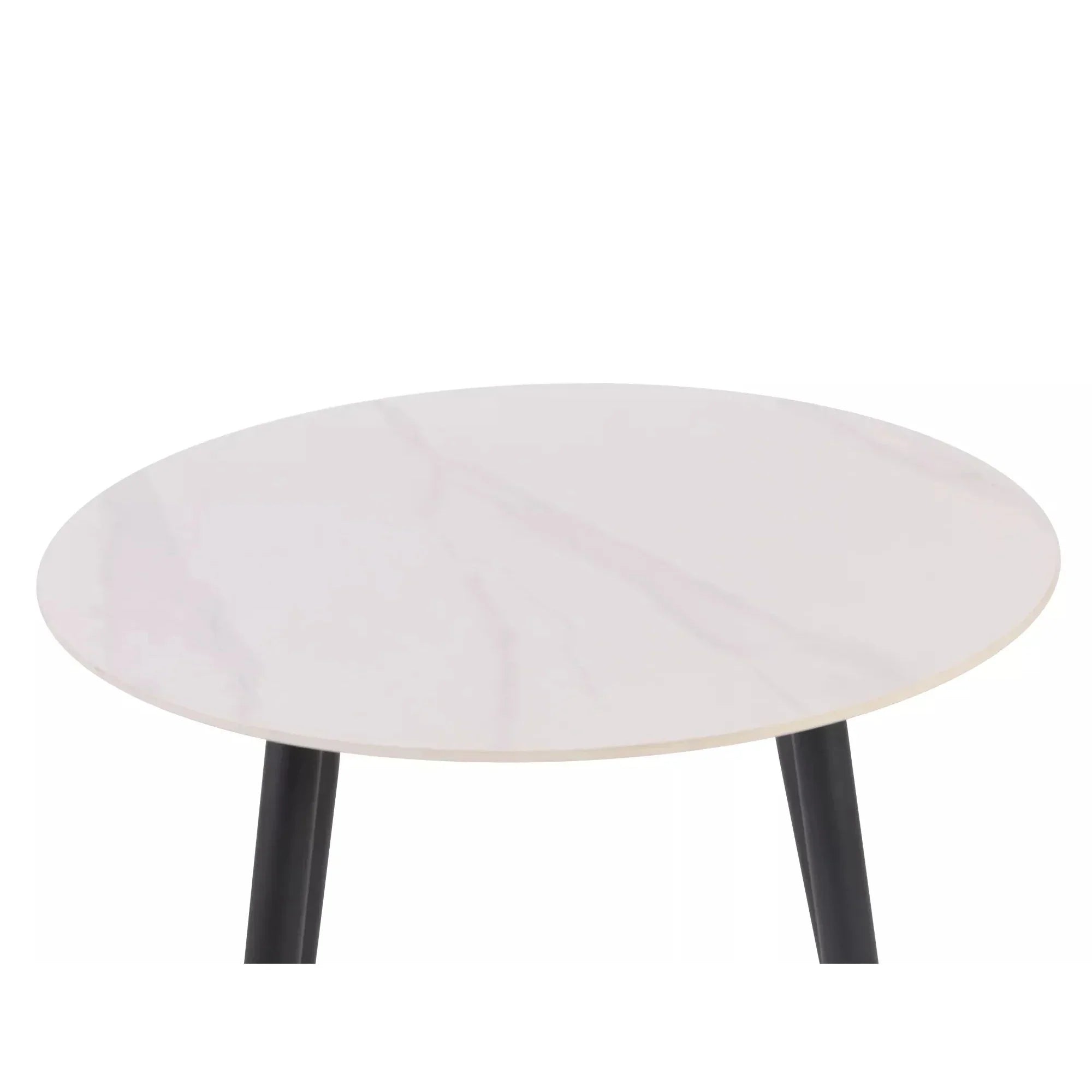 Masa DETROIT OCN-39525, alb/negru