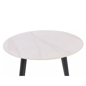 Masa DETROIT OCN-39525, alb/negru