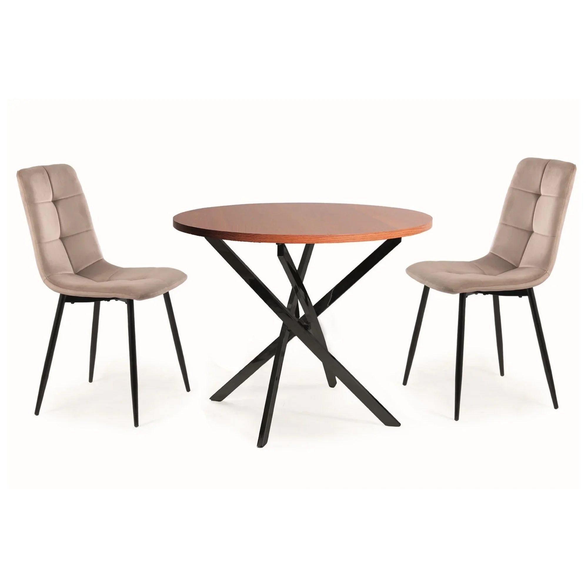 Masa DETROIT OCN-39527, nuc/negru