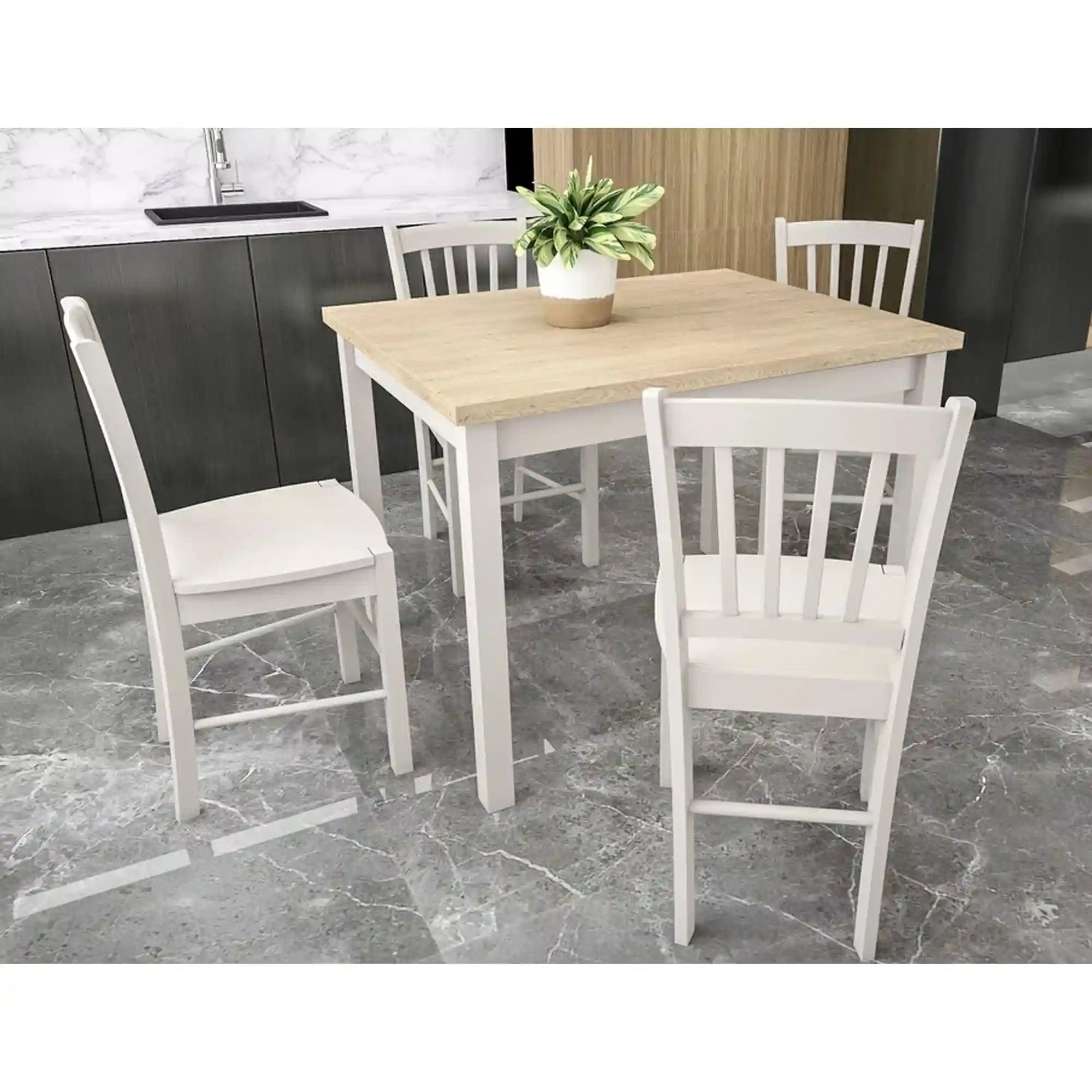 Masa DETROIT OCN-39539, stejar/casmir