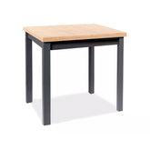 Masa DETROIT OCN-39542, stejar artisan/negru