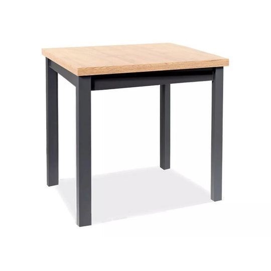 Masa DETROIT OCN-39542, stejar artisan/negru