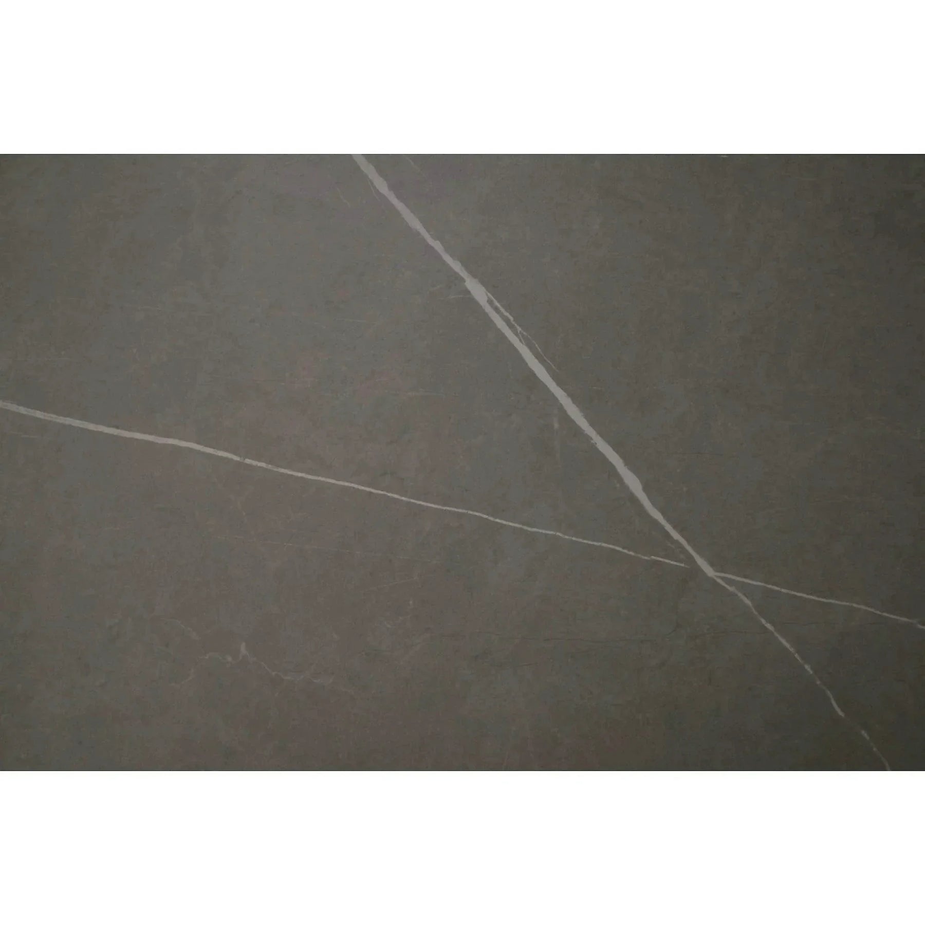 Masa extensibila ARES, ceramica/MDF/metal, gri antracit cu efect de marmura/negru, 120-150×85×76 cm