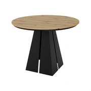 Masa extensibila BERGEN OCN-29139, stejar artisan/negru