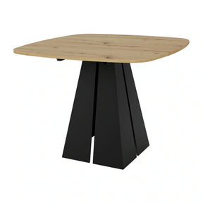Masa extensibila BERGEN OCN-29140, stejar artisan/negru