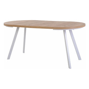 Masa extensibila BERGEN OCN-29141, stejar wotan/alb