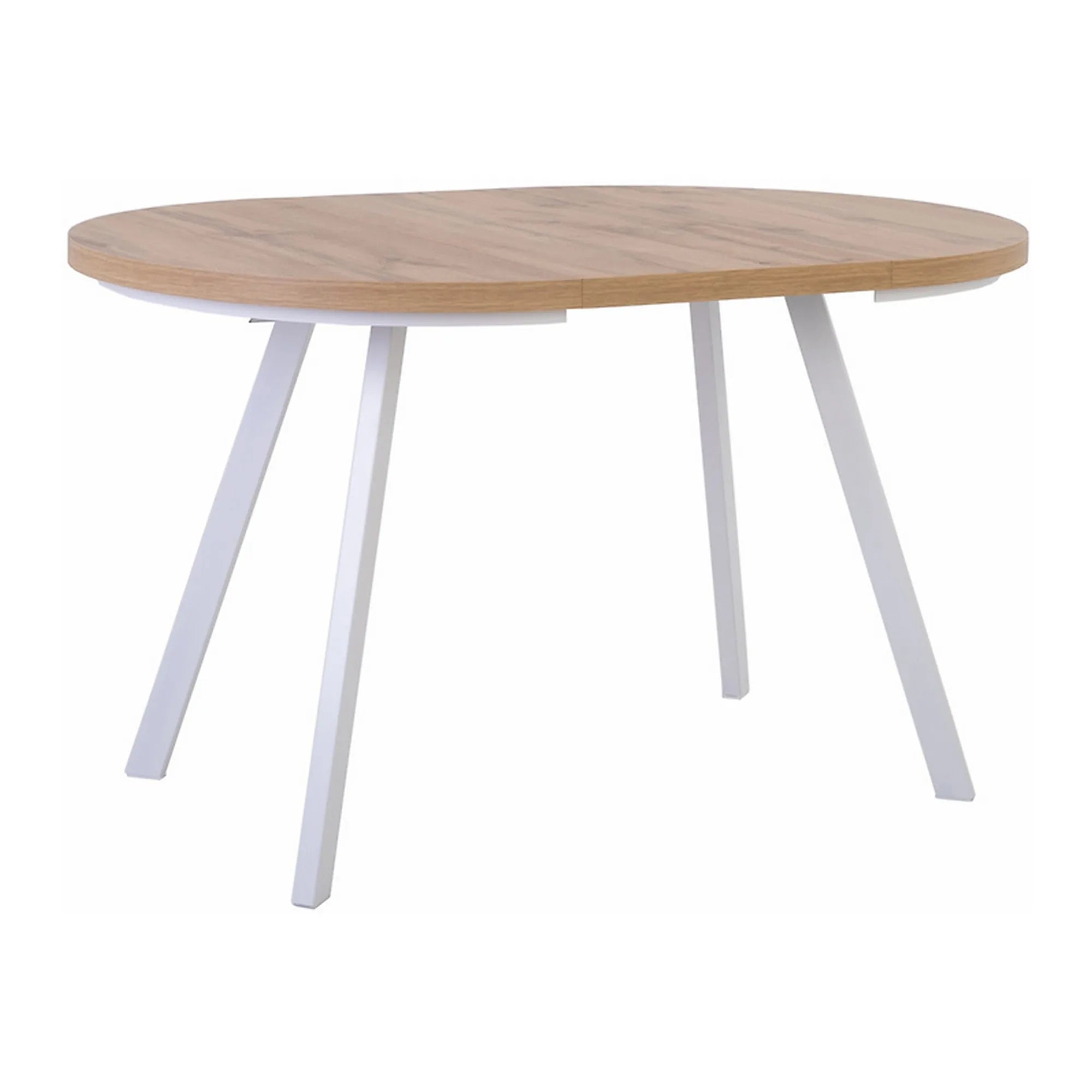 Masa extensibila BERGEN OCN-29141, stejar wotan/alb