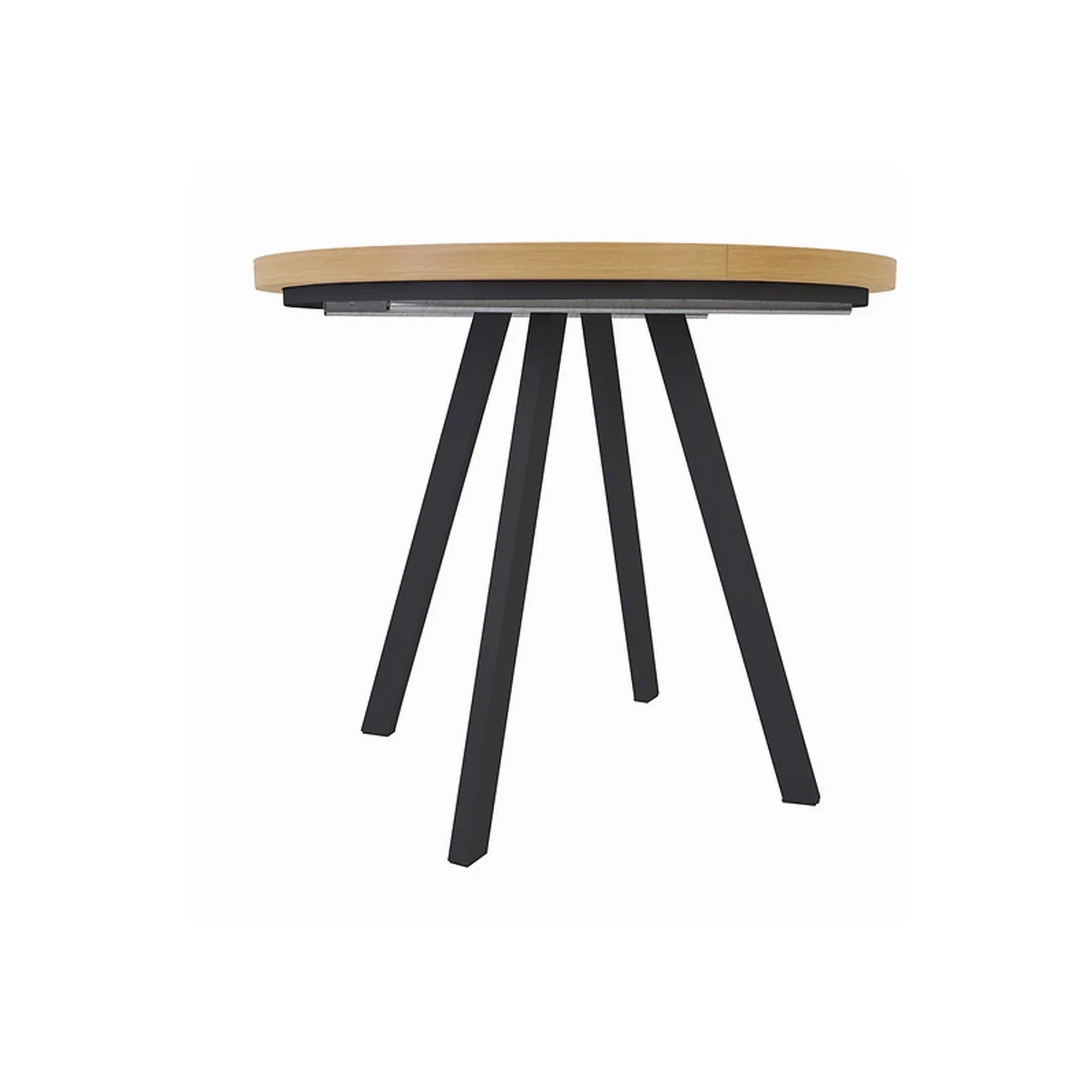 Masa extensibila BERGEN OCN-29142, stejar artisan/negru