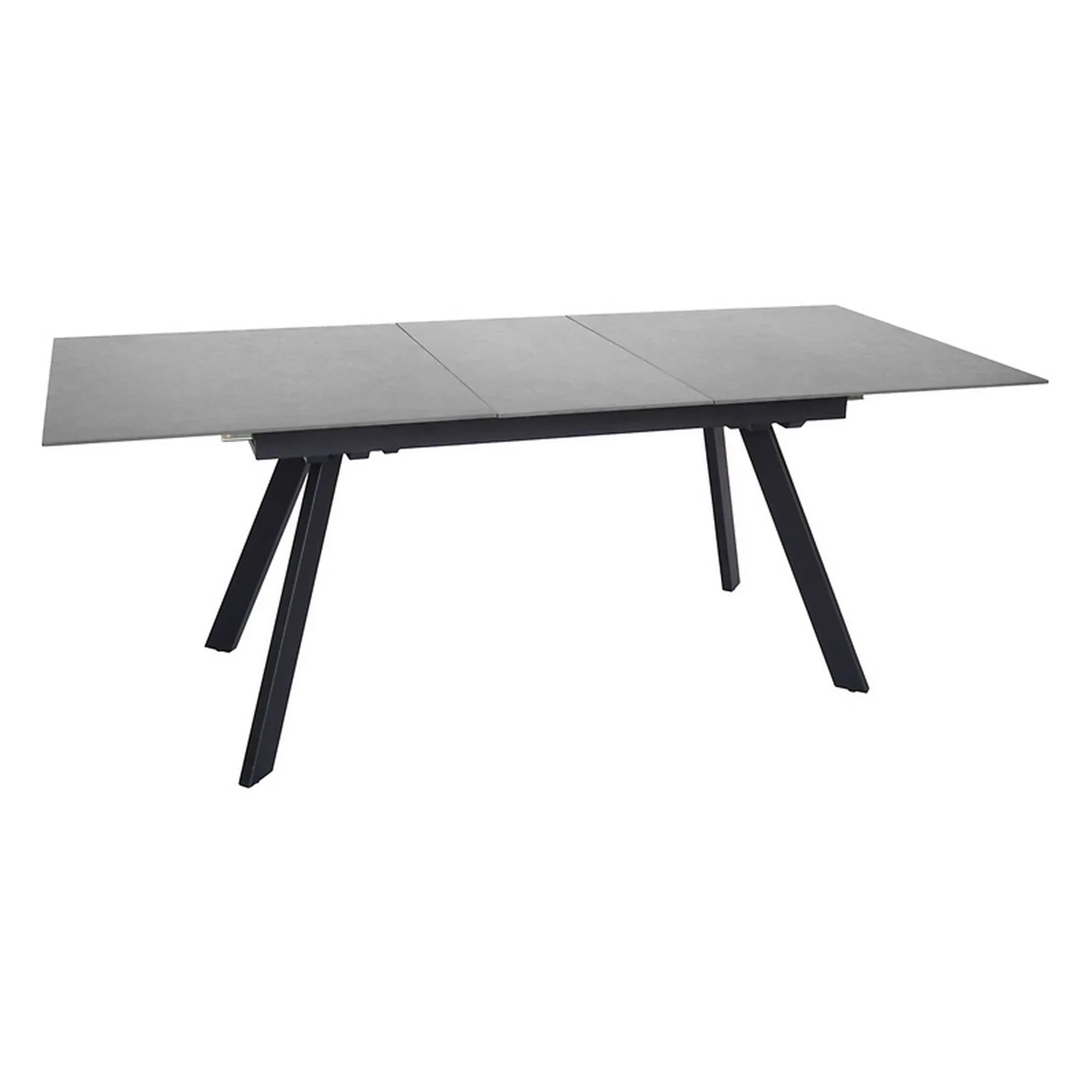 Masa extensibila BERGEN OCN-29143, gri antracit/negru