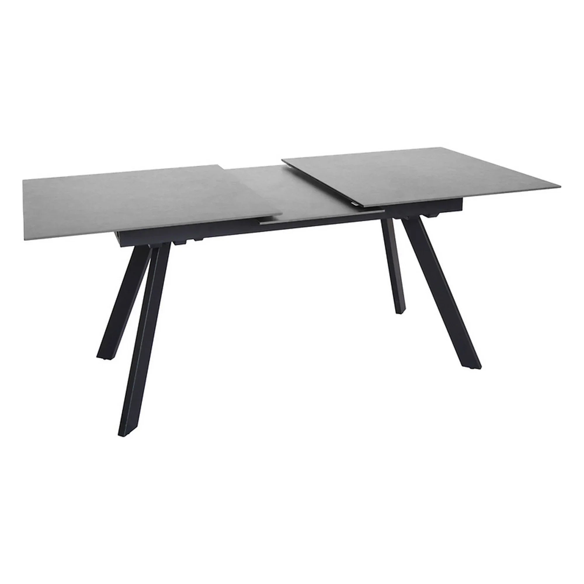 Masa extensibila BERGEN OCN-29143, gri antracit/negru